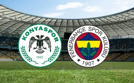 Fenerbahçe’den Şampiyonluk Yolunda Dev Adım: Kadıköy’de Konyaspor’u 3-0 Mağlup Etti!