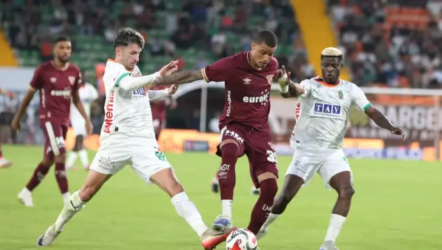 Göztepe'nin namağlup serisi Alanya'da sona erdi