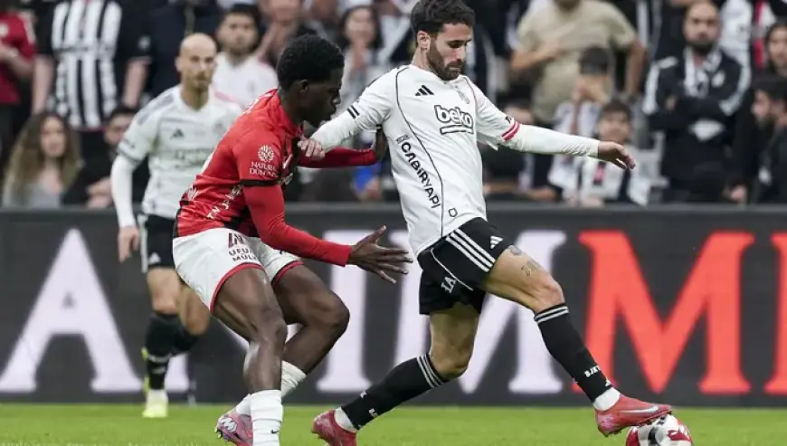 Beşiktaş’ta derbi öncesi müjde: Rafa Silva idmanda yer aldı