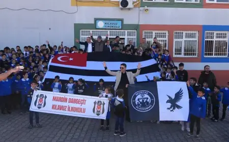 Mardin’de Siyah-Beyaz Köprü: Beşiktaşlı Üyelerden Öğrencilere Anlamlı Forma Desteği