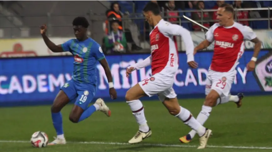 Rizespor, Mocsi’nin golüyle yeniden kazandı